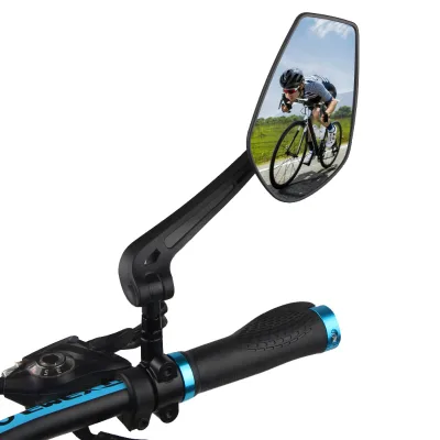 Manufacturer 360-degree Rotating Bicycle Rearview Mirror Motorcycle Battery Car Reflector High-definition Glass Mirror