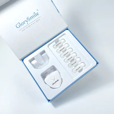 Home Use OEM Service Auto 10 Mins Led Light PAP+ Gel Pods Teeth Whitening Sets