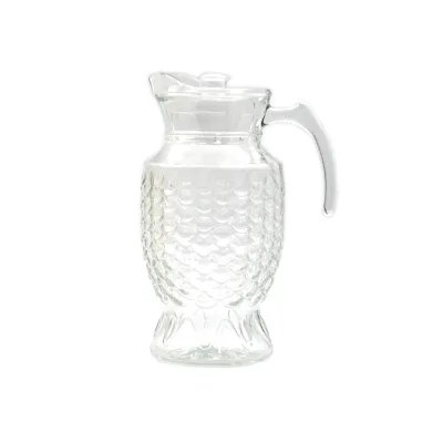 Exquisite Transparent Pineapple Shape Glass Water Jug J-125YL