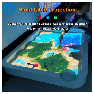 Kids Interactive AR Sand Table Game Interactive Projection System for Amusement Park