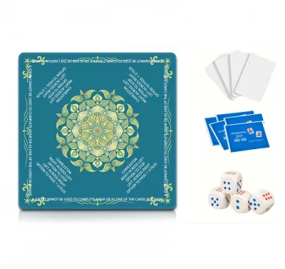 Wholesale 31.5 Inch * 31.5 Inch Mahjong Mat Non-Slip Noise Reduction Gaming Mat for American Mahjong