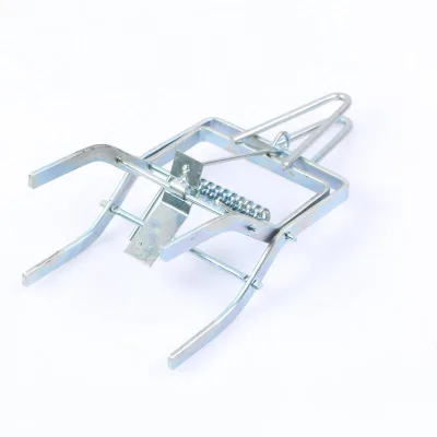 Wire Mole Clip Outdoor Mouse Trap Manufacturers Deratization Solid Metal Non-Toxic Lawn Lamb Chop Trap