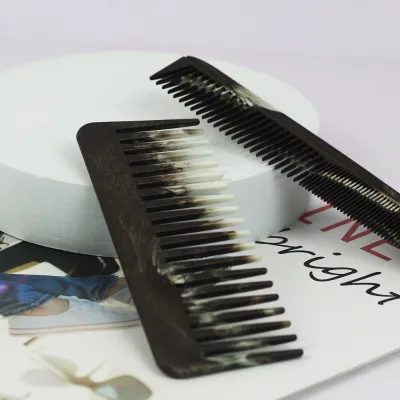 Color Logo Professional Plastic Wet Pattern Hair Combs Tooth Wide Massage Scalp Barber Salon Comb for Women