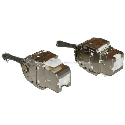 Cheap STP CAT6A Keystone Jack
