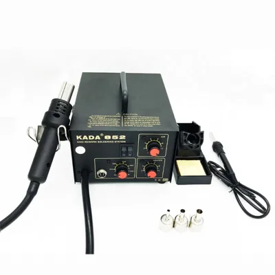 KADA 852 Brushless Fan 2 in 1 Hot air Bga Soldering Desoldering Rework Station for Electric Repair