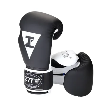 Boxing Gloves PU Leather for Training Kickboxing Sparring Muay Thai Gloves