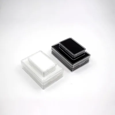 Clear Acrylic Loose Stone Display Box Gem Diamond Display Box 5.7*3.7*1.5cm