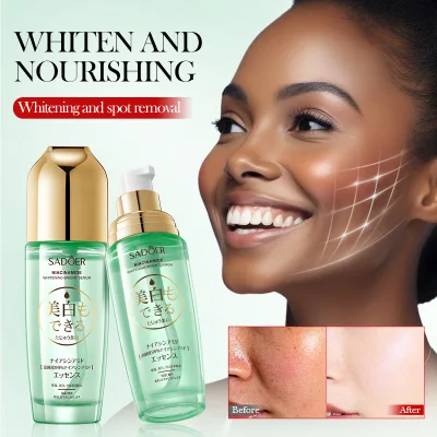 Custom Logo OEM 10% Niacinamide Serum 40ml Brightening Hydrating Whitening Face Essence Solution Korean Beauty Products