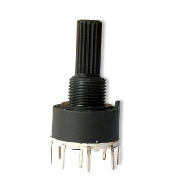 Rotary Switch with Long Lifespan and Dustproof Enclosure