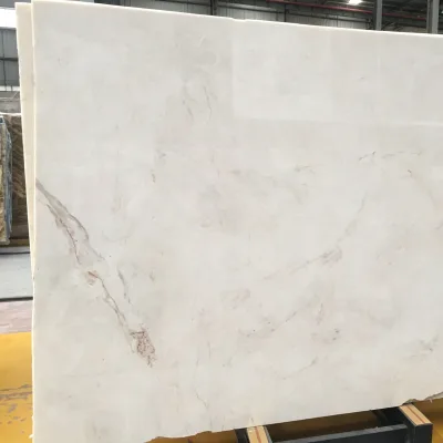 High Quality Natural Tianshan White Jade Marble Slabs From China Can Be Customized for Modern Villa Interior Floors and Kitchens