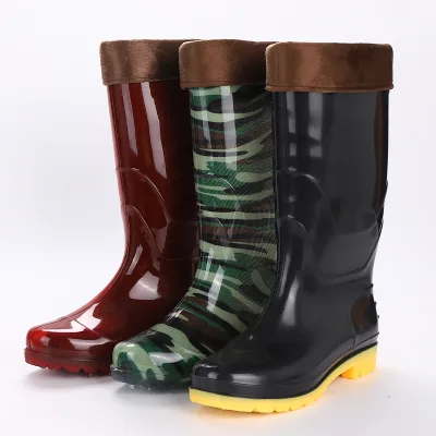 Cheap PVC Wellington with Factory Price and Fast Delivery Keep Warm Safety Gumboots
