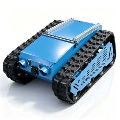 100kg Payload High Performance Crawler Robot Chassis Rubber Track Unmanned Ground Vehicle Mobile Base Platform