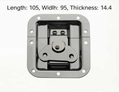 ST Standard Twist Latch Flight Case Parts with Turn Lock -25C to +85C Operating Temperature Made in China