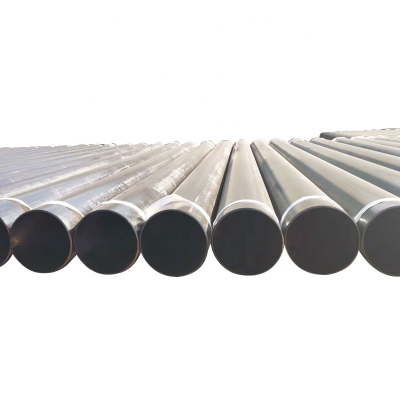 Black Painted 1219mm Seamless Pipe with Fixed Length