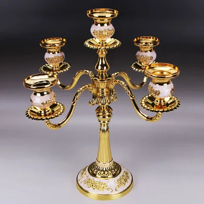 Candelabra Home Vintage Church Wedding Event Restaurant Decoration Reasonable Prices Metal Candle Holders luxury decor