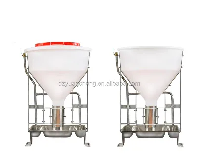 Automatic Dry Wet Pig Feeder Pig Feeding Through Automatic Pig Feeder 30kg 50kg 80kg 100kg 120kg Trough