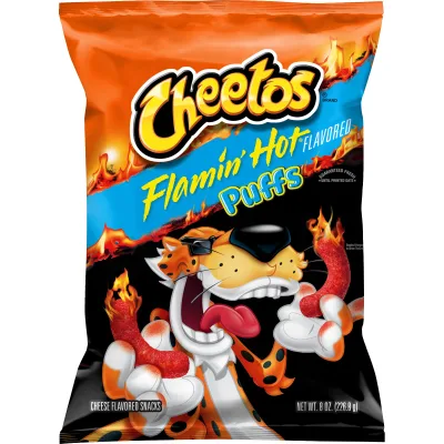 Hot Selling Cheetoss Flamin' 8oz Bag Sweet Flavors Salty Inflated Snacks Wholesale Factory Price Best Quality Bulk Supply