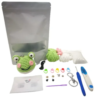 Beginner Crochet Kit Frog Crochet Kit for Beginners Learn to Crochet with Step-by-Step Instruction and Video