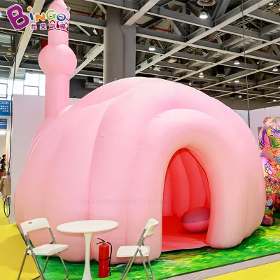Advertising Inflatable Nightclub Blow up Pink Tents Inflatable Party Tent Custom Ramadan Inflatable Tents for Outdoor Events