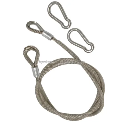 Customizable Industrial Galvanized Stainless Steel Wire Rope Cables Safety Suspended Systems Spring Bending Cutting Welding