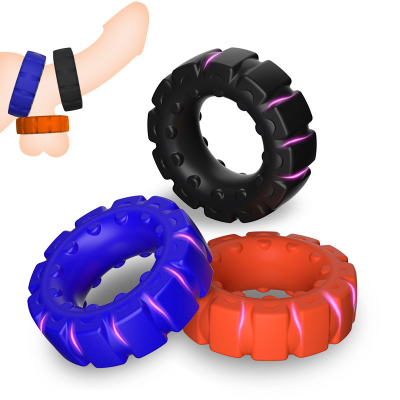 Silicone Cock Penis Ring Rubber Male Products Delay Ejaculation Cock Ring for Men Adult Sex Toy