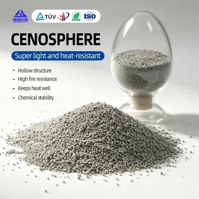 Low Density Heat Insulation Cenosphere Powder for Electrical Insulation Composite