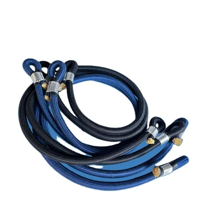Polyester Cotton Material Elastic Strap Colorful Bungee Cords Elastic Strong Round Bungee Cord