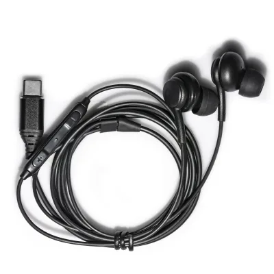 Factory Stylish USB C Type c Adapter Wired Earphones Earbuds In-ear Headphones with Mic and Controller for Android Devices