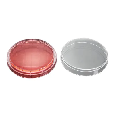 55Mm Gesteriliseerde Transparante Ps Rodac-Contactplaten Voor Microbiologische Testen Contact Plate