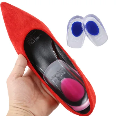 New Fashion Ladies High Heels Flat Shoes Shoeinsole Non slip Heel Pad Heel Seats Foot