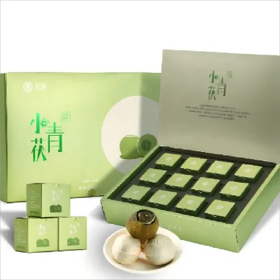 HN32 Mandarin Orange Flavor Tea Wholesale Factory Price Negotiable 145g Gift Box Hunan Chinese Dark Tea Fu Cha Tea Tea Supplier