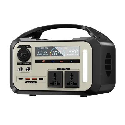 Outdoor Camping Energy Storage LiFePO4 Battery 110V 220V Portable Fast Charging Mobile Power Bank Station Generator