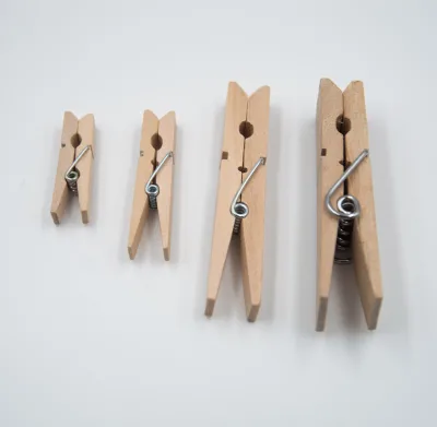 Various Sizes Natural Wooden Clothespins, Rustic Wedding Clothes Pins Crafts Clothespins