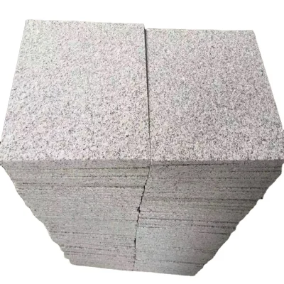 Factory Direct Supply G603 Sesame White Fired Noodles Lychee Noodles Stone Municipal Engineering Boards Natural Granite Floor