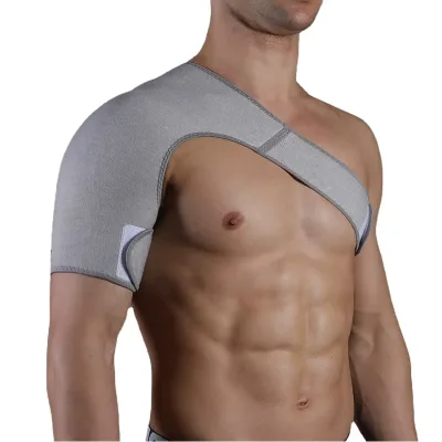 Aofit Adjustable Sports Fitness Single Warm Compression Strap Shoulder Support Wrap for Pain Relief