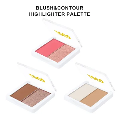 Wholesale Custom Makeup Palette Suppliers DIY Vegan Cruelty Free Waterproof Contour Highlighter Blush Palette