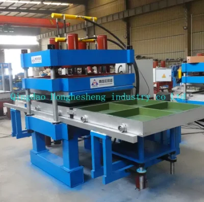 Thickened Silent Rubber Tile Hot Press Machine/10-50mm Thick Rubber Brick Mat Molding Press Machine