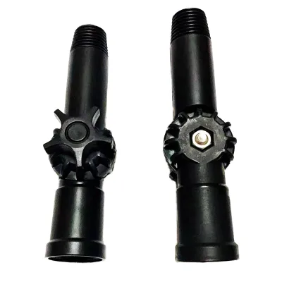 Made in China Com Cleaning Injected Plastic Goose Neck Adjustable Angle Adaptor Threaded Tip for Window Cleaning Tools