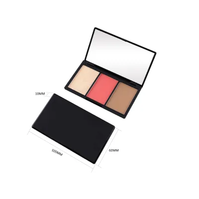 Oem Custom logo Highlighter Blush Powder Contour and Blush