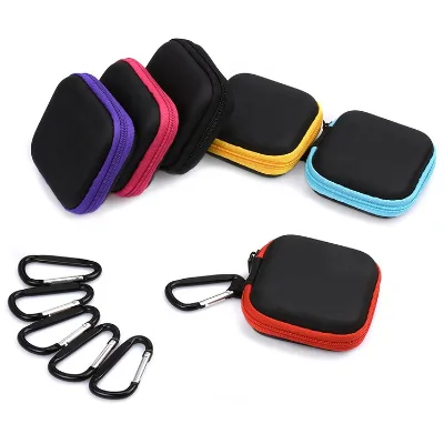 Custom Logo Waterproof High Quality EVA Earbuds & Earphone Case with RoHS Certification Durable for Travel