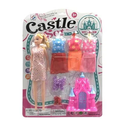 Jinming Wholesale Plastic Pvc Mini Beauty Doll Set Toy Empty Body Doll Toy for Girls