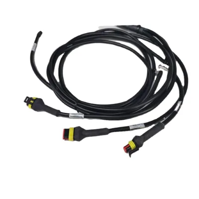 Custom truck auto electric motorcycle fuel injector battery connection cable wire harness