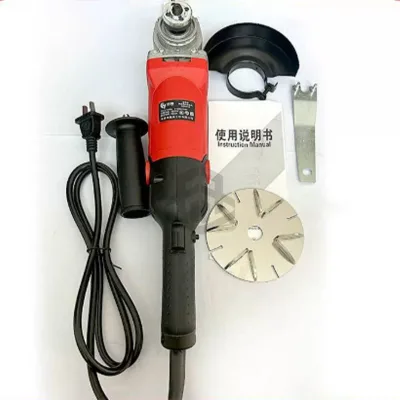 Safe Protective Cover Electric Angle Grinder Plug in Design for Farm Fruit Tree Bark Trimming