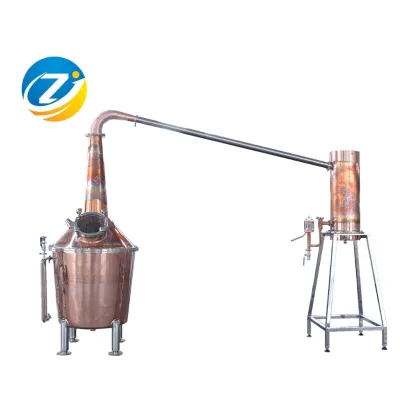 400L Destiller Alcohol Distillation Equipment Alambic Distillateur