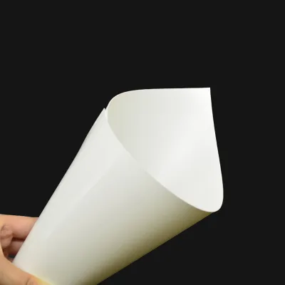 0.5-1.5mm White Polystyrene Sheet 1 Side Golssy 1 Sise Matte Hips Roll for Thermoforming