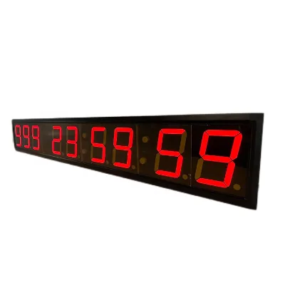 Programmable LED Digital 4 Inch 9 Digits Large Event Wall Clock 999 Days Countdown Timer