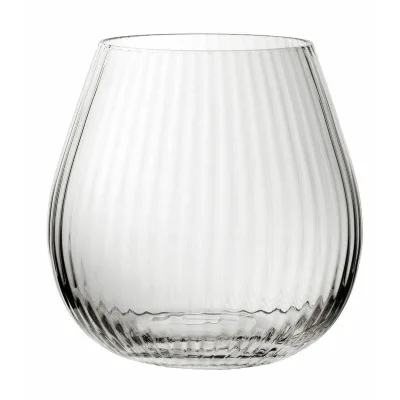 Hayworth 22oz 580ml Gin & Tonic Copa Balloon Ridged Fluted Ribbed Stemless Gin Glass
