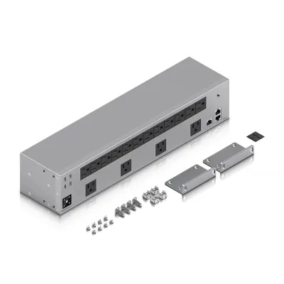 SmartPower USP-PDU-Pro Intelligent PDU with Wi-Fi Power Monitoring & Remote Reboot No Display Screen for Ubiquiti UniFi Networks