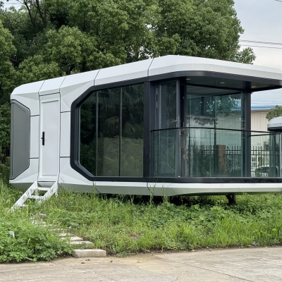 Cymdin Custom Steel Detachable Container Housing Chinese Style Luban Cabin for Hotels Mobile Capsule Room for Bedroom & Bathroom