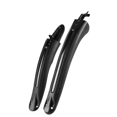 BKS Factory OEM BKS BMX Bike Fenders Set Black Plastic Adjustable Mudguard for 26-27.5" Wheels with Custom Logo